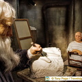 Rodin starting his sculpture of Picasso